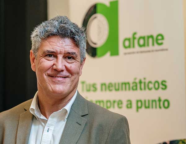 José Luis Rodríguez, director de AFANE (Agrupación de fabricantes de neumáticos